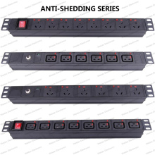 19 Inch Anti-Shedding Series Universal Socket Network Cabinet and Rack PDU (1)